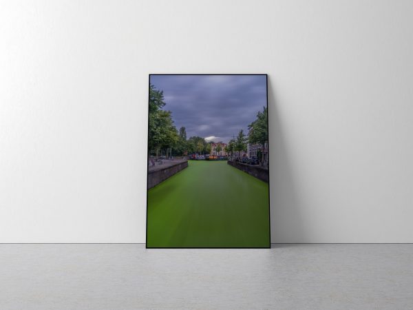 Noorderhaven in Groningen als print