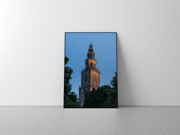 Martinitoren in Groningen als print